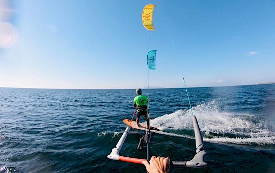 Gallery Stagnone kitesurf unterricht - Istruttore Kite In Mare - 4/5